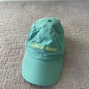 Outdoor Voices Teal Green Cap